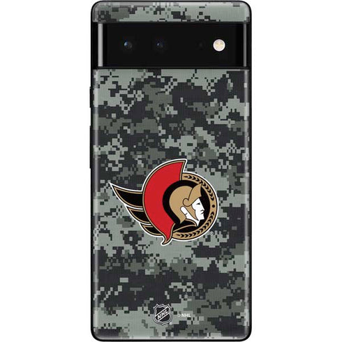 NHL Ottawa Senators Camo Google Pixel 6 Skin